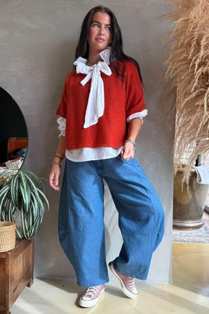 Conrad Layer Knit Ginger